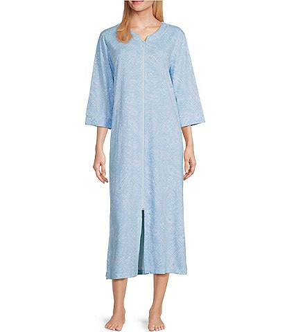 IUEG Zip Up Dressing Gown Terry Towelling Bath Robes For Women 100% Cotton  Dressing Gown Drying in Mint Blue Pink colour (8-10, Grey) : Amazon.co.uk:  Fashion