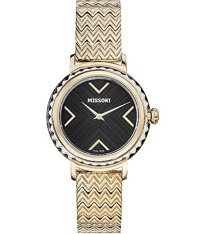 Missoni Chevron Joyful Textured Bracelet Watch