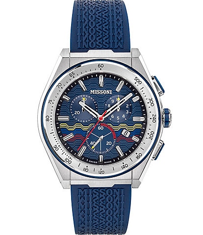 Missoni Men's M331 Sportswear Blue Chronograph Watch