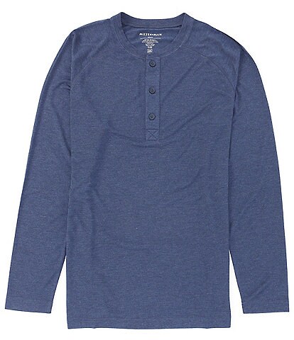 Mizzen+Main Easy-Knit Long-Sleeve Henley