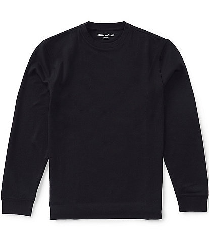 Mizzen+Main Henderson Waffle Crew Neck Pullover