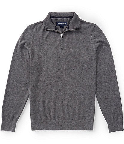 Mizzen+Main Heritage Quarter Zip Sweater