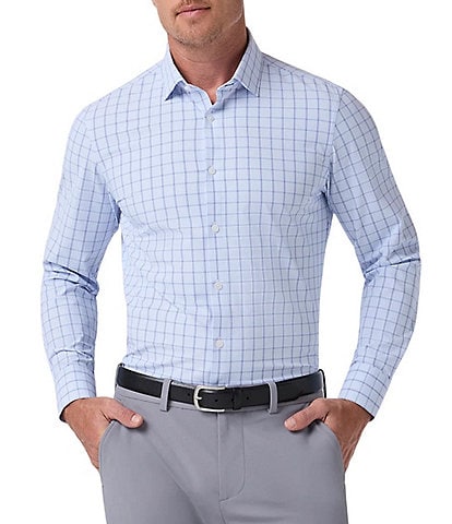 Mizzen+Main Leeward Hampton Plaid Long Sleeve Woven Shirt