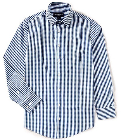 Mizzen+Main Leeward Performance Stretch Alamo Gingham Long Sleeve Woven Shirt