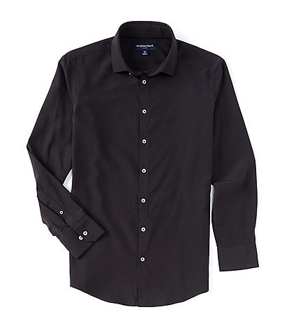 Mizzen+Main Leeward Solid Performance Stretch Long-Sleeve Woven Shirt