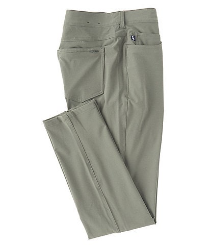 Mizzen+Main Slim Fit Helmsman Solid 5-Pocket Performance Stretch Pants