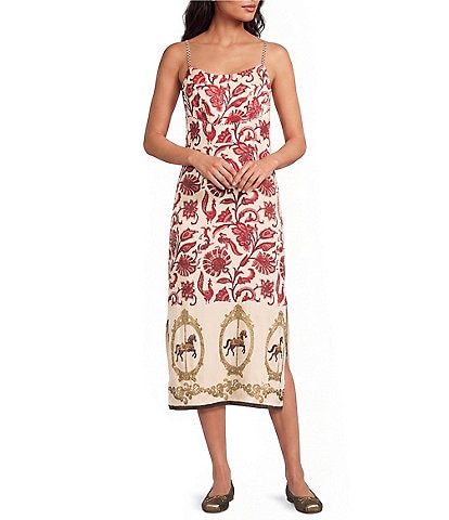 Mo Maya Ruby Slip Dress