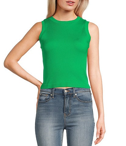 Next by Athena Into The Groove Modera Textured Rib Square Neck