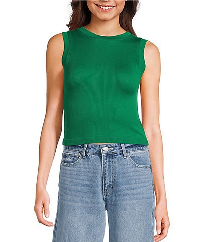 Moa Moa Seamless Rib Tank Top