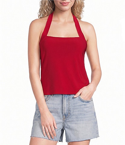 Moa Moa Straight Halter Neck Top