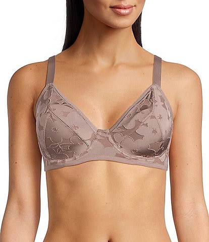 Modern Movement Burn Out Unlined Underwire Bra