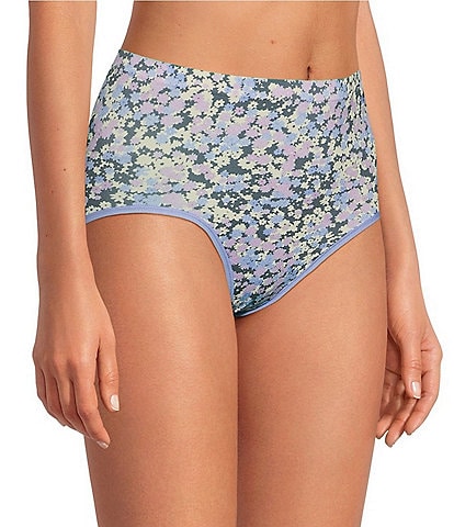 Modern Movement Soft Stretch Seamless High Rise Ditsy Floral Brief Panty