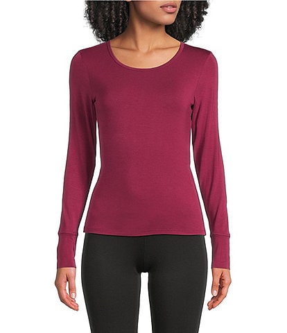 Modern Movement Warmwear Long Sleeve Scoop Neck Top