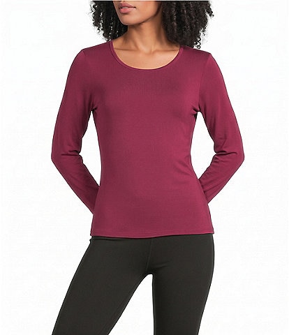 Modern Movement Warmwear Long Sleeve Scoop Neck Top