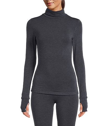 Modern Movement Warmwear Long Sleeve Turtleneck Top