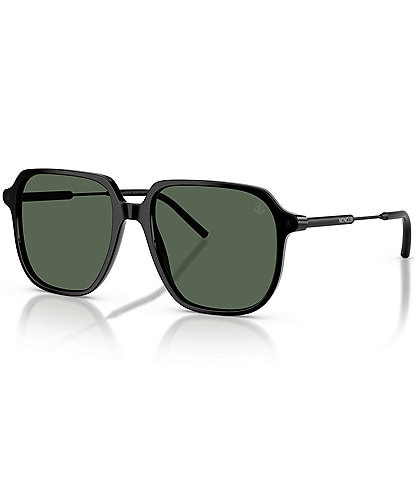 Moncler Unisex Cylin 54mm Square Sunglasses