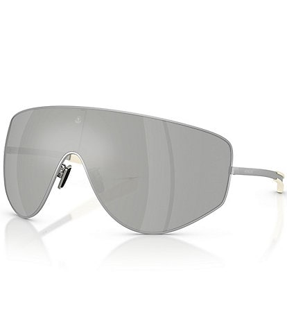 Moncler Unisex Tanium 45mm Shield Sunglasses