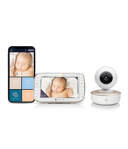 Motorola VM855 Connect 5#double; Connected Motorized Pan/Tilt Video Baby Monitor