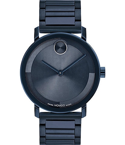 Movado Bold Men's Evolution 2.0 Quartz Analog Stainless Steel Bracelet Watch
