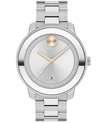 Movado BOLD Verso Stainless Steel Bracelet Watch