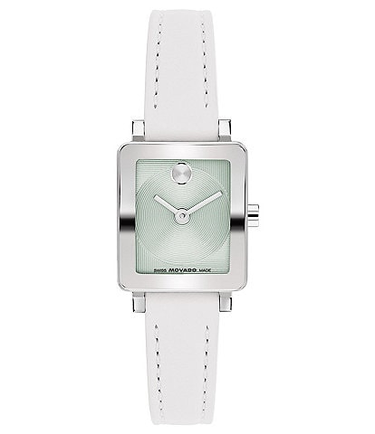Movado Bold Women's Evolution 2.0 Quartz Analog Leather Strap Watch