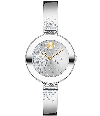 Movado Women's Quartz Analog Stainless Steel Bracelet Watch