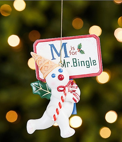 Mr. Bingle M Is For Mr. Bingle Resin Ornament