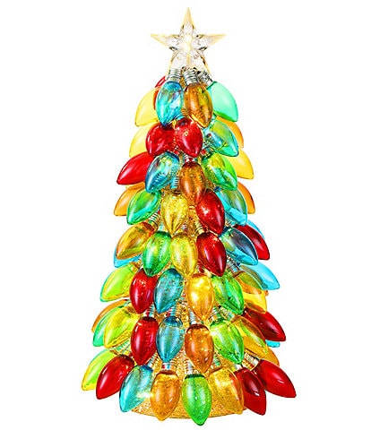 Mr. Christmas 18 in. Retro C9 Bulb Tree - Multi-Color