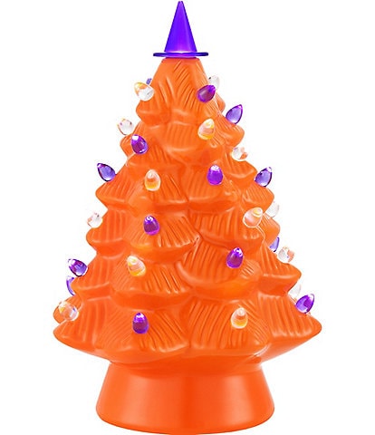 Mr. Halloween 12" Orange Halloween LED Tree Decor