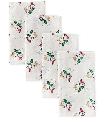 Mud Pie All Over Mr. Bingle Napkin Set