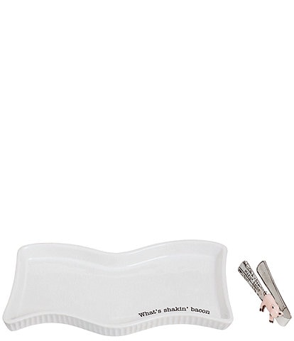 Mud Pie Bacon Tray Set