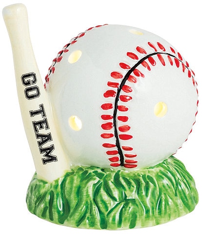 Mud Pie Baseball Light-up Sitter