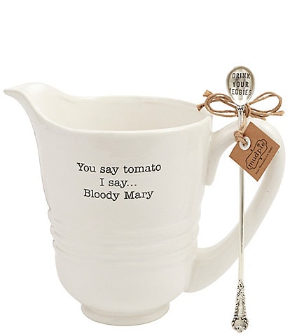 Mud Pie Bloody Mary Pitcher Set