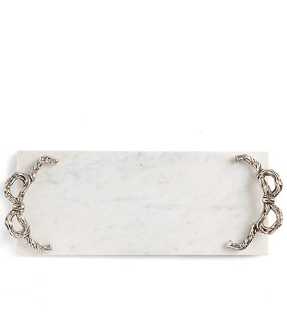 Mud Pie Bow Marble Board with Bow Handles