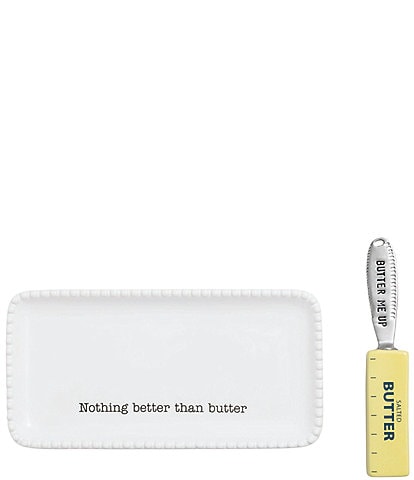 Mud Pie Butter Dish Set