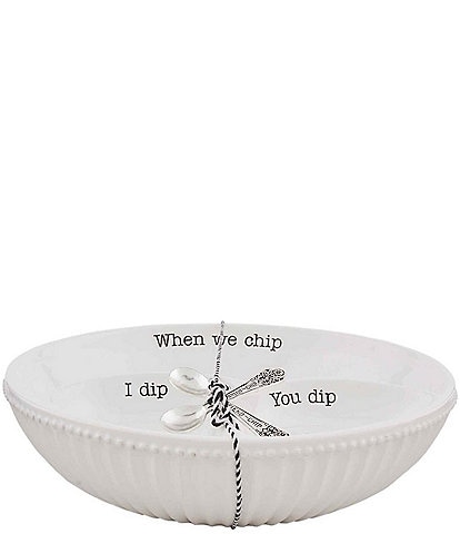 Mud Pie Circa Chip And Dip Bowl Set