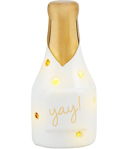 Mud Pie Circa Collection Champagne Light-Up Sitter