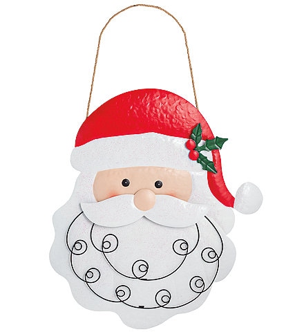 Mud Pie Circa Collection Santa Hanging Christmas Card Holder