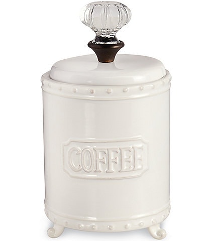 Mud Pie Circa Door Knob Collection Coffee Canister