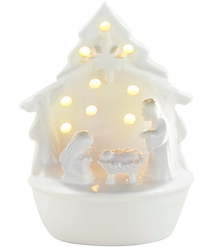 Mud Pie Circa Light-Up Nativity Sitter