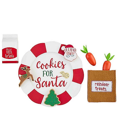 Mud Pie Cookies For Santa Play Set