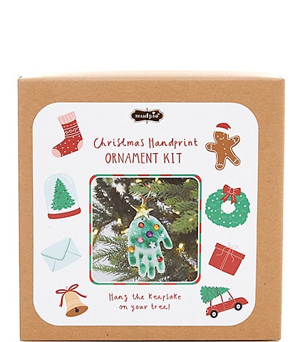 Mud Pie Do It Yourself Handprint Ornament Kit