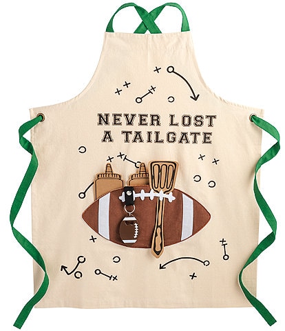 Mud Pie Football Pocket Apron