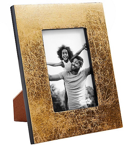 Mud Pie Gold Lacquer 4x6#double; Frame