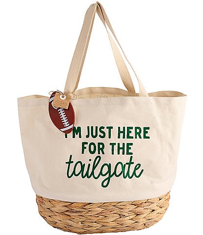 Mud Pie Here Tailgate Tote Bag