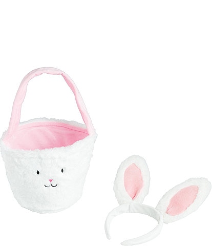 Mud Pie Kids Light Up Ears Easter Bunny Basket