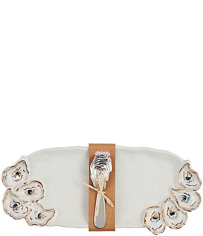 Mud Pie Layered Oyster Hostess Set
