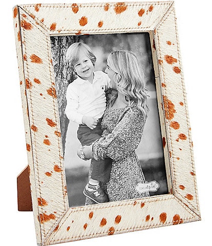 Mud Pie Mohair Hide Picture Frame