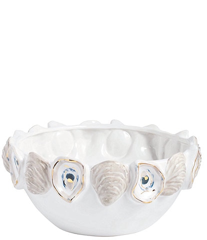 Mud Pie On The Half Shell Collection Ceramic Bowl