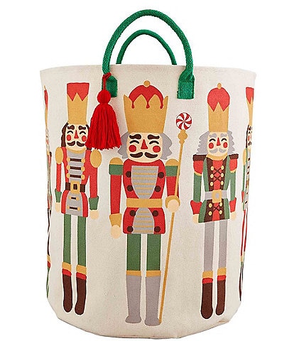 Mud Pie Oversized Nutcracker Gift Tote